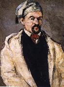 Paul Cezanne Wears cotton cap s Dominic Uncle oil painting on canvas